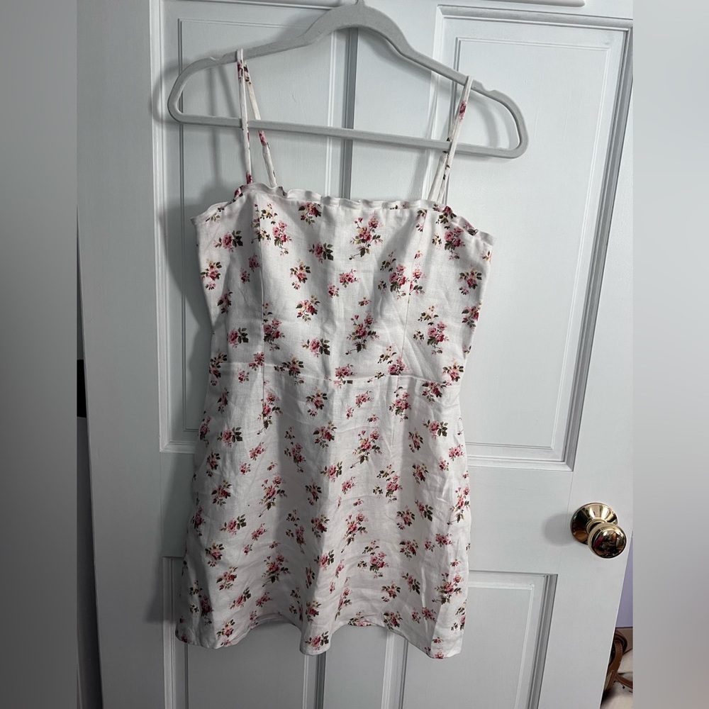 Reformation linen dress